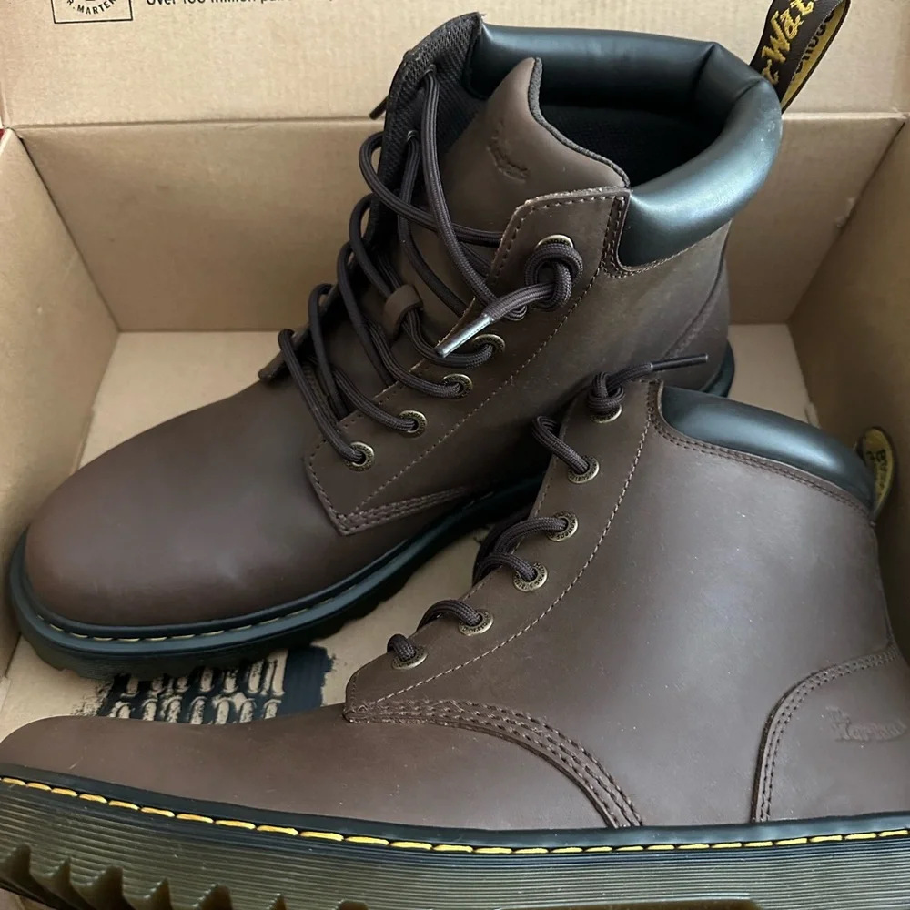 Dr. Martens - Mens Cartor 6 Eye Boot Size 12